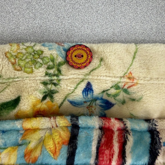 Johnny Was Dreamer Travel Blanket Case Cover Pouch Only *NO BLANKET* - Picture 3 of 8